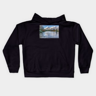 The River Thames at Reading, England Kids Hoodie